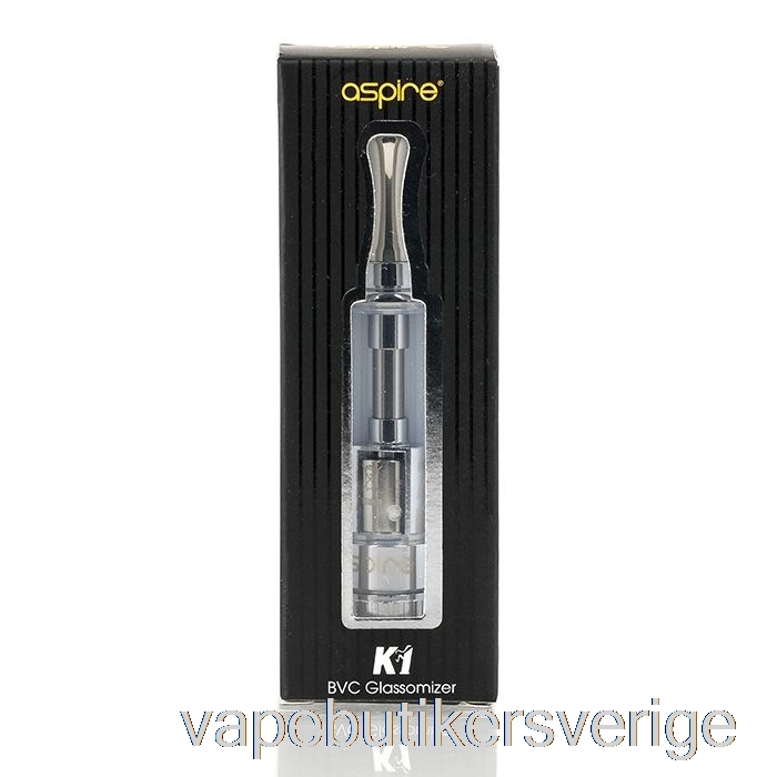 Vape Sverige Aspire K1 Glassomizer Bvc Tank Svart